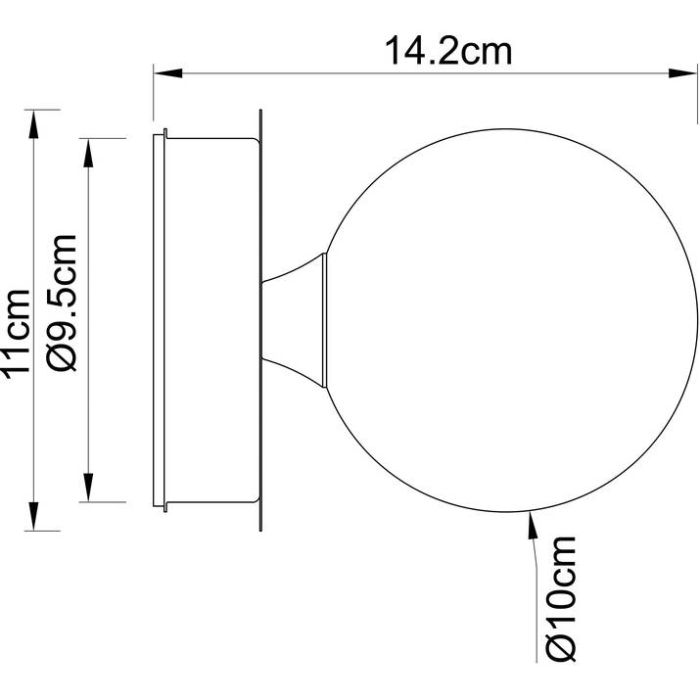 Светильник на штанге Arte Lamp Aqua-Bolla A5663AP-1AB