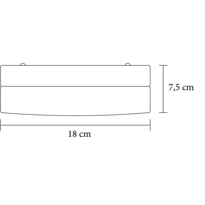 Накладной светильник Arte Lamp Aqua-Tablet A6047PL-1SS