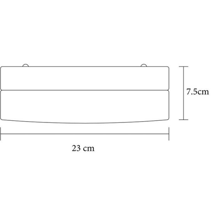 Накладной светильник Arte Lamp Aqua-Tablet A6047PL-2SS