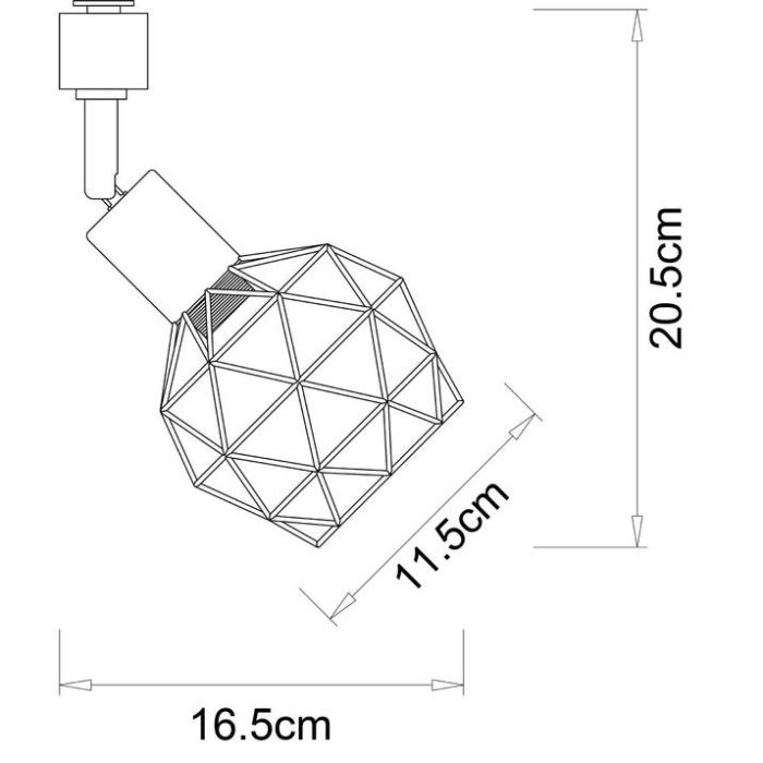 Светильник на штанге Arte Lamp Sospiro A6141PL-1GO