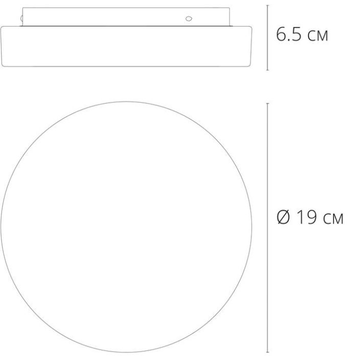 Накладной светильник Arte Lamp Aqua-Tablet LED A6812PL-1WH