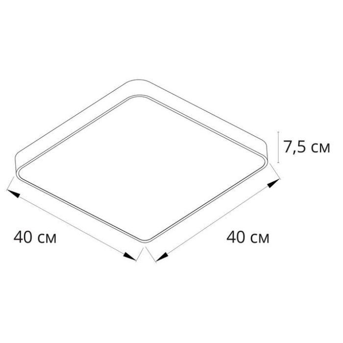 Накладной светильник Arte Lamp Cosmopolitan A7210PL-3GO