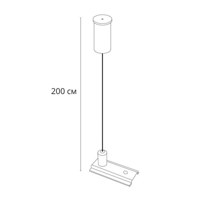 Подвес для трека Arte Lamp Optima A741006