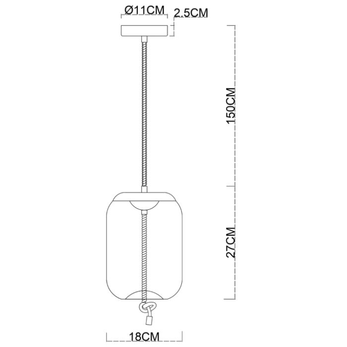 Подвесной светильник Arte Lamp Cody A7766SP-1BC