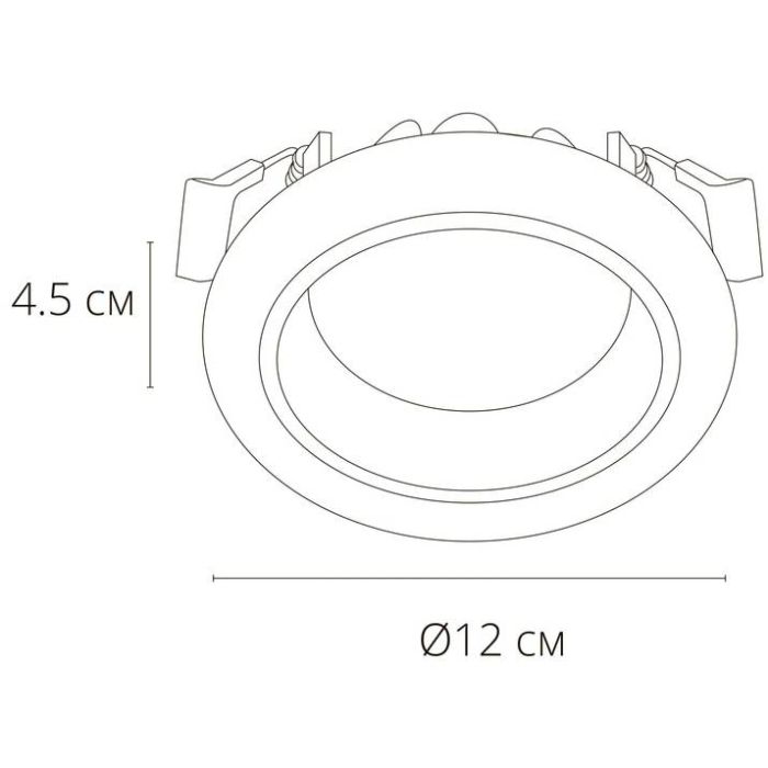 Накладной светильник Arte Lamp Alioth A7992PL-1WH