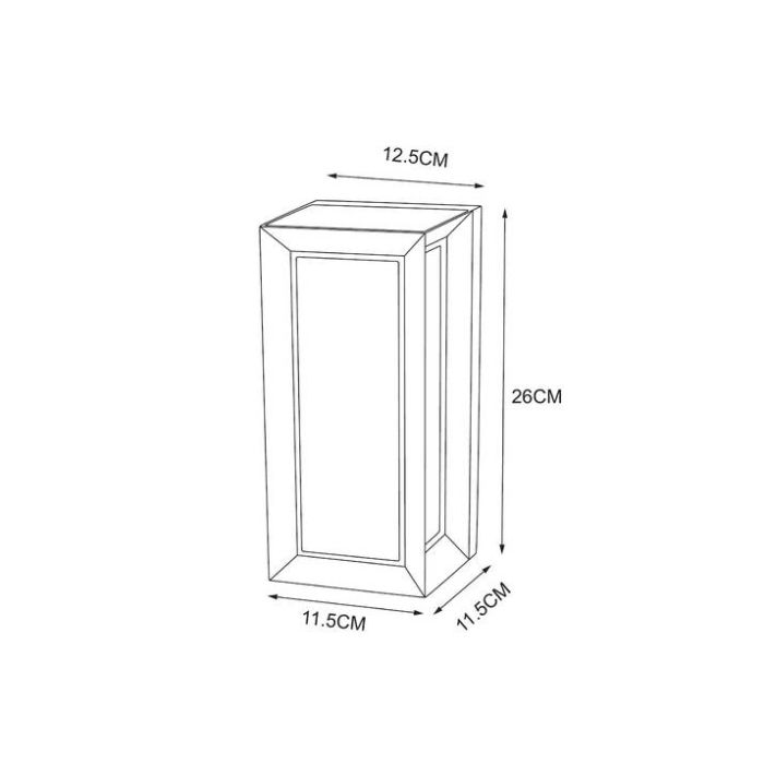 Накладной светильник Arte Lamp Ulysses A8112AL-1BK