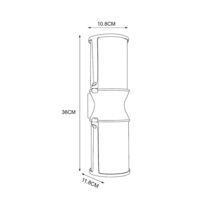 Накладной светильник Arte Lamp Minchir A8306AL-2BK