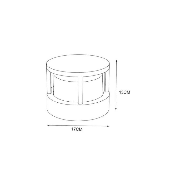 Накладной светильник Arte Lamp Ulysses A8912AL-1BK