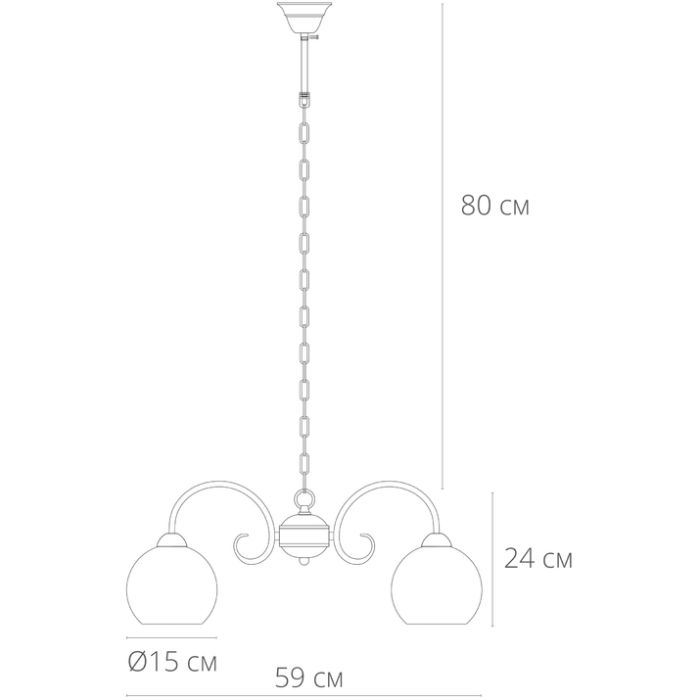 Подвесная люстра Arte Lamp Margo A9317LM-3AB