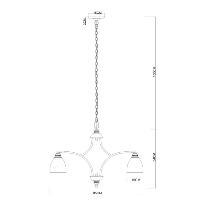 Подвесная люстра Arte Lamp Bonito A9518LM-8BA