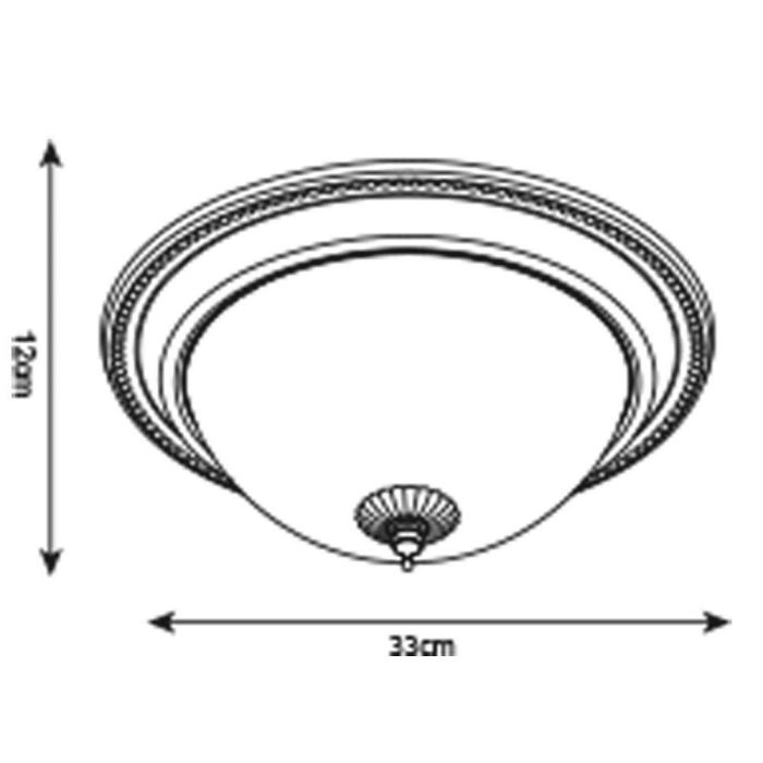 Накладной светильник Arte Lamp Porch A1305PL-2AB