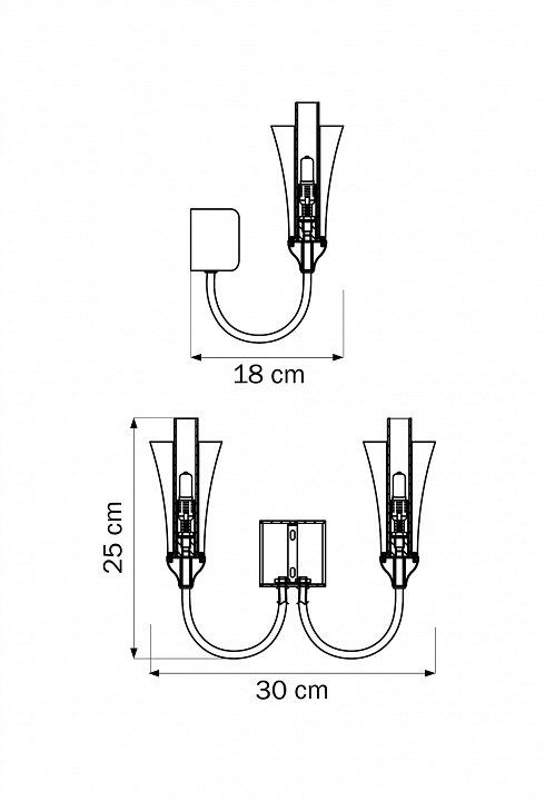 Бра Lightstar Owio 757624