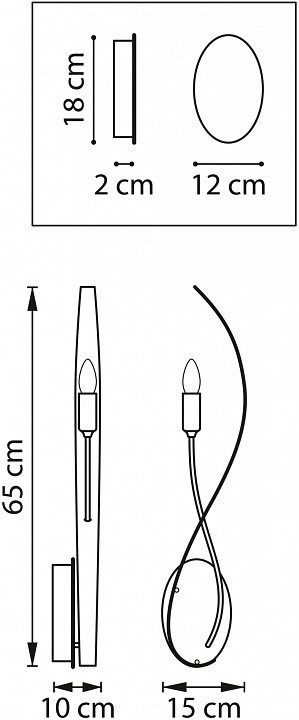 Бра Lightstar Ragno 733513